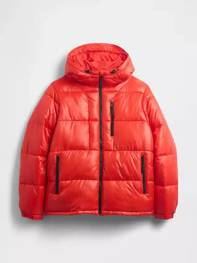 Chaqueta acolchada gruesa reciclada