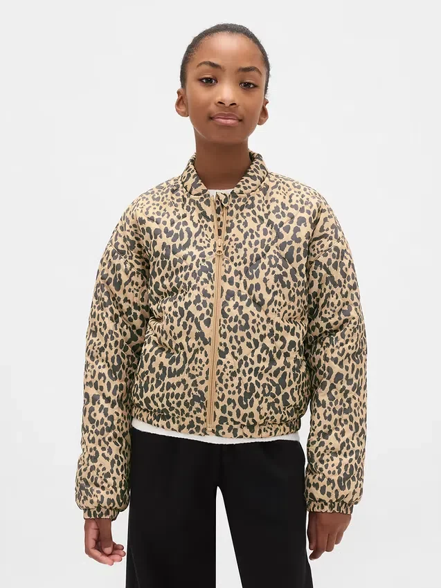 Chaqueta acolchada ligera reciclada para niños