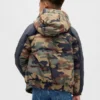 Chaqueta acolchada para niños