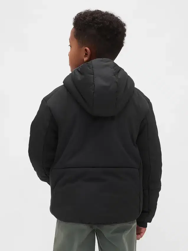 Chaqueta acolchada reciclada para niños