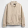 Chaqueta bomber de lona
