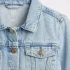 Chaqueta corta de mezclilla para niños