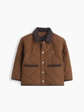 Chaqueta de campo acolchada reciclada para bebés y niños