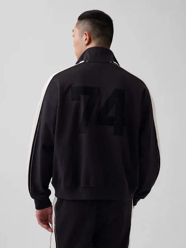 Chaqueta de felpa francesa pesada Ouigap