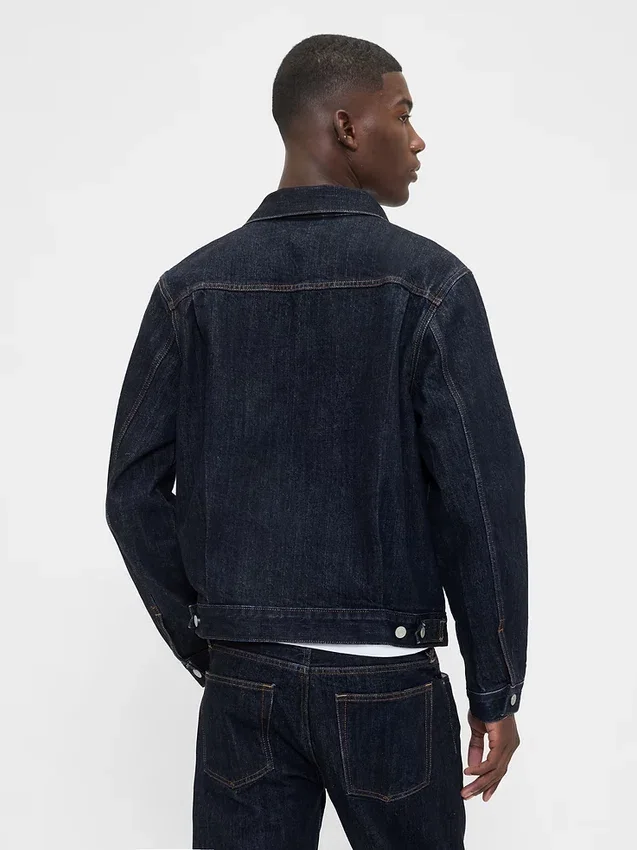 Chaqueta de mezclilla pesada