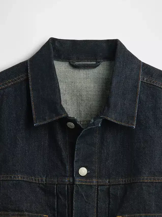 Chaqueta de mezclilla pesada
