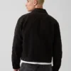 Chaqueta de trabajo de mezclilla de corte cuadrado