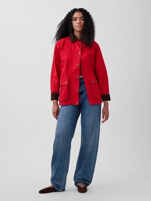 Chaqueta de trabajo oversize