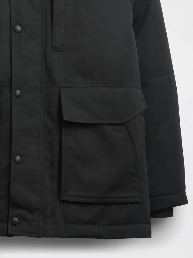 Chaqueta parka gruesa para niños
