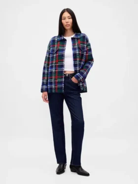 Chaqueta tipo camisa oversize CashSoft