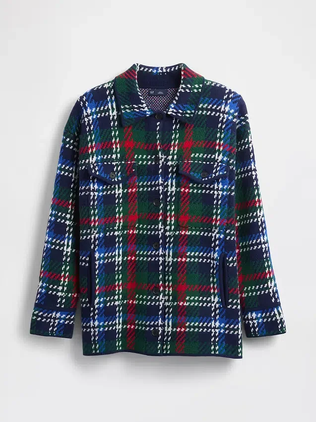 Chaqueta tipo camisa oversize CashSoft