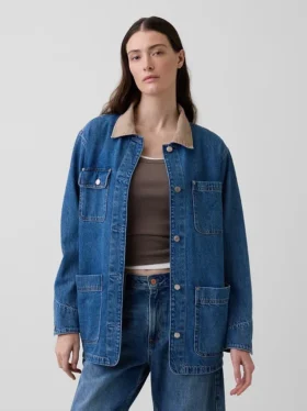 Chaqueta vaquera de estilo granero
