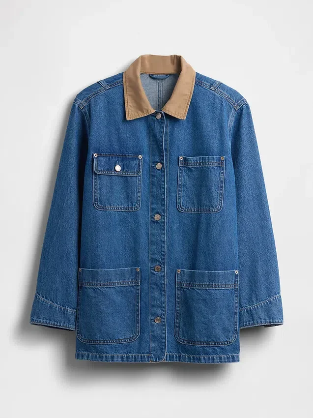 Chaqueta vaquera de estilo granero