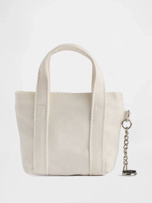 Colgante para bolsa de tela con logotipo