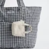 Colgante para bolsa de tela con logotipo