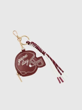 Colgante para bolso con forma de casco de Shiraleah