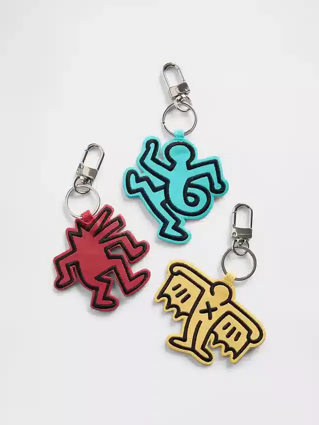 Colgante para bolso de Keith Haring