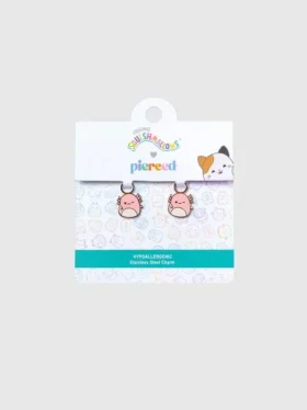 Colgantes de Archie de Squishmallows de Pierced Co para aretes tipo huggie