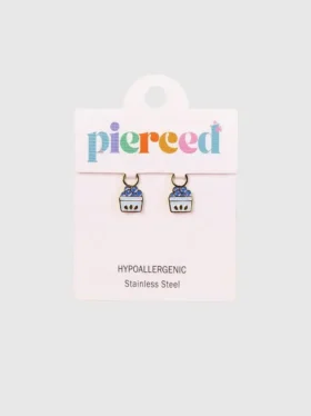 Colgantes de arándanos de Pierced Co para aretes tipo huggie