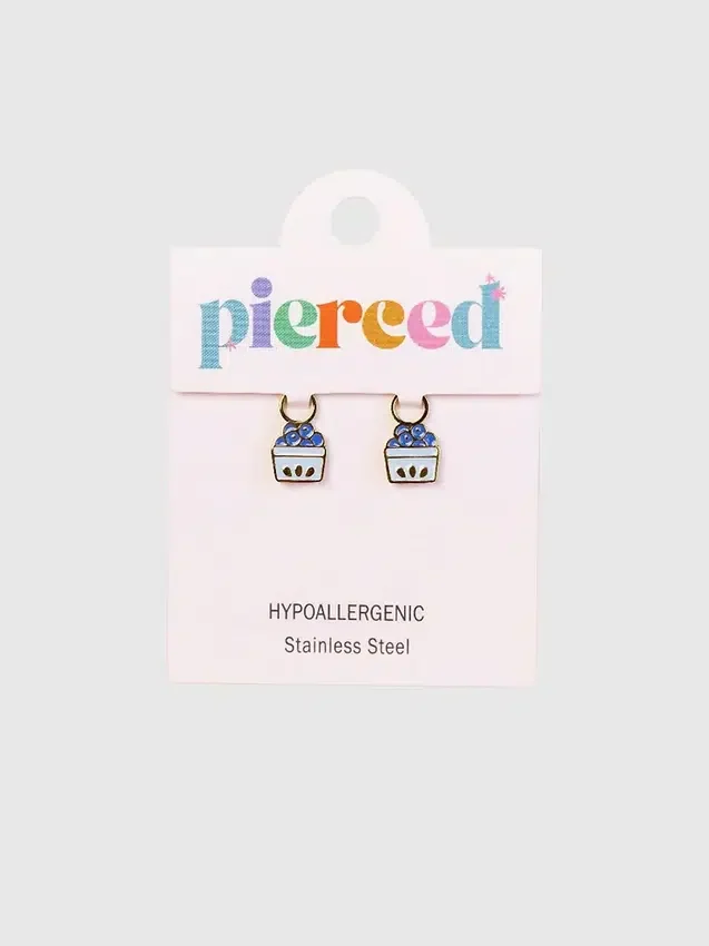 Colgantes de arándanos de Pierced Co para aretes tipo huggie