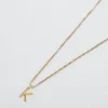 Collar delicado con iniciales de Admiral Row