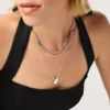 Collar Mini Pebble de plata de Ana Luisa