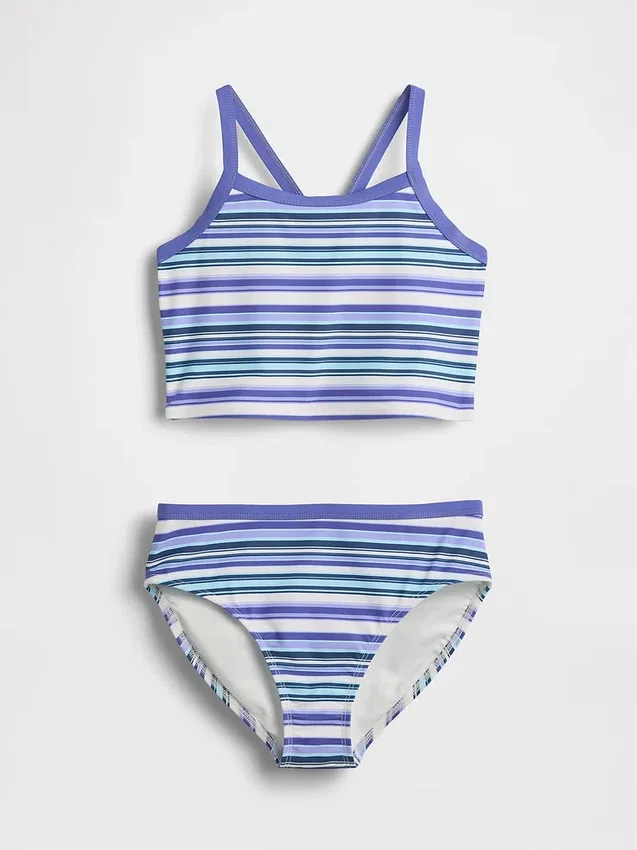 Conjunto de baño de dos piezas tipo tankini para niños