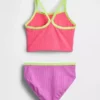 Conjunto de baño de dos piezas tipo tankini para niños
