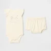 Conjunto de body con osito Supima® para bebés
