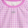 Conjunto de dos piezas de traje de baño con camiseta protectora para niños