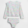 Conjunto de dos piezas de traje de baño con protección solar para Bebé y Niño