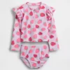 Conjunto de dos piezas de traje de baño con protección solar para Bebé y Niño