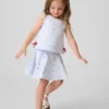 Conjunto de falda-pantalón con moño Vintagesoft para Bebé y Niño