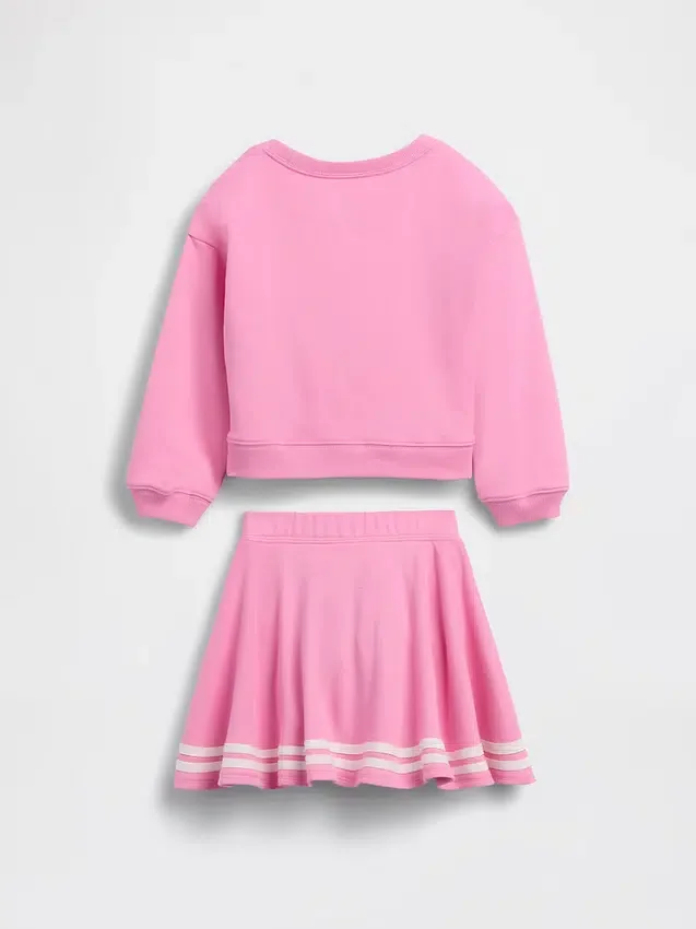 Conjunto de falda-pantalón de felpa Vintagesoft de GAP × Disney para Bebés y Niños