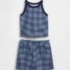 Conjunto de falda-pantalón deportivo para niños