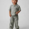 Conjunto de gasa de algodón para bebés y niños pequeños
