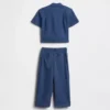 Conjunto de gasa de algodón para bebés y niños pequeños