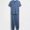 Conjunto de pijama con pantalones tipo jogger reciclados para niños