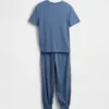 Conjunto de pijama con pantalones tipo jogger reciclados para niños