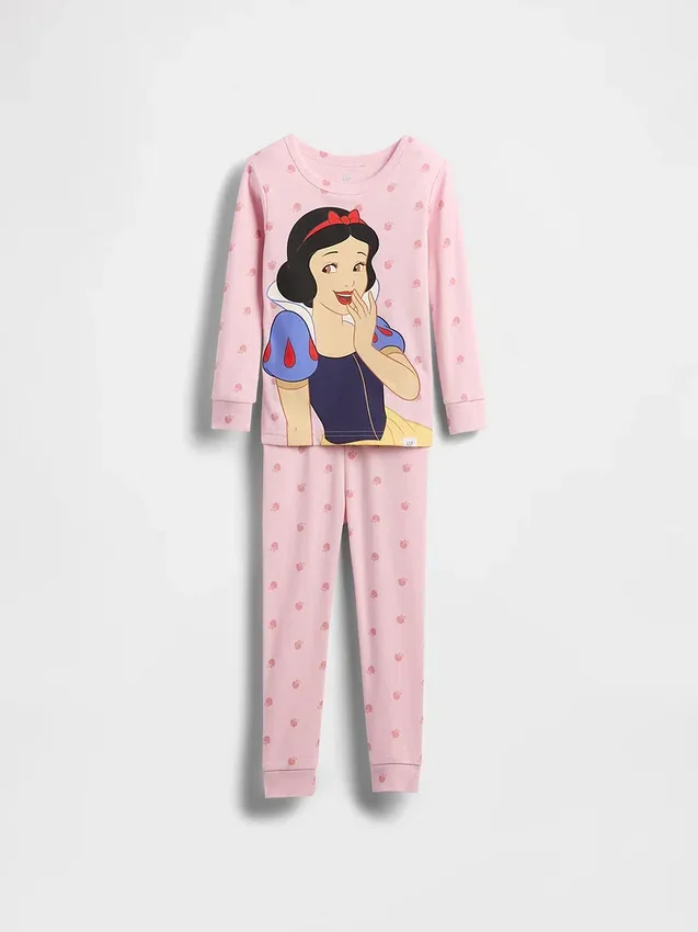 Conjunto de pijama de algodón orgánico cepillado GAP × Disney para Bebé y Niño
