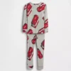 Conjunto de pijama de algodón orgánico cepillado GAP × Disney para Bebé y Niño