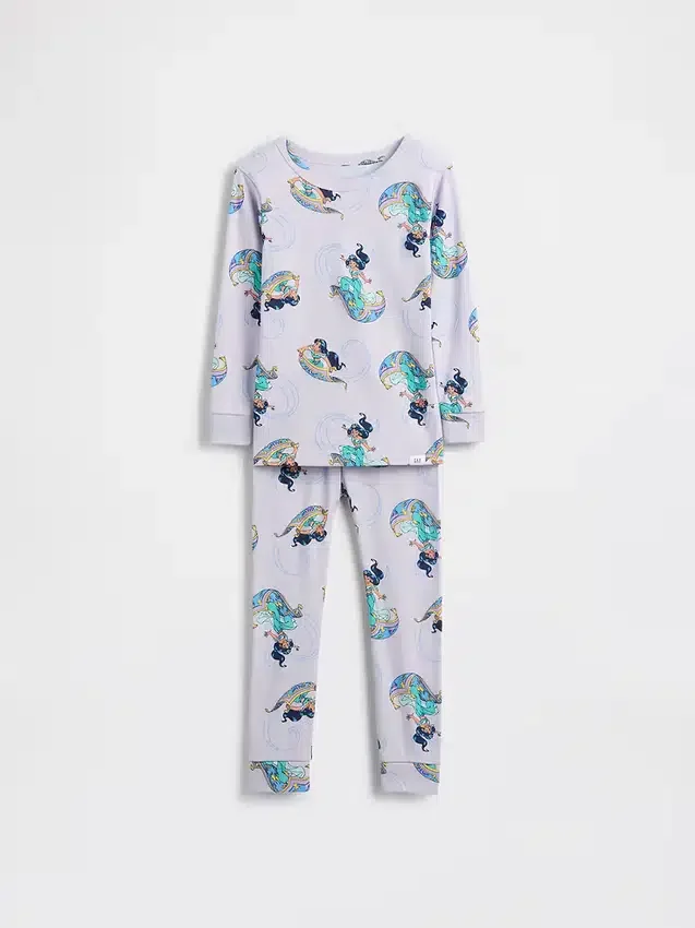 Conjunto de pijama de algodón orgánico cepillado GAP × Disney para Bebé y Niño