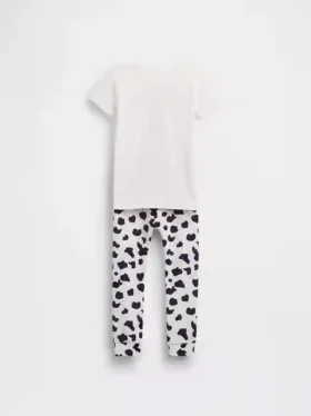 Conjunto de pijama de algodón orgánico cepillado GAP × Disney para Bebé y Niño