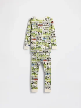 Conjunto de pijama de algodón orgánico cepillado GAP × Disney para Bebé y Niño