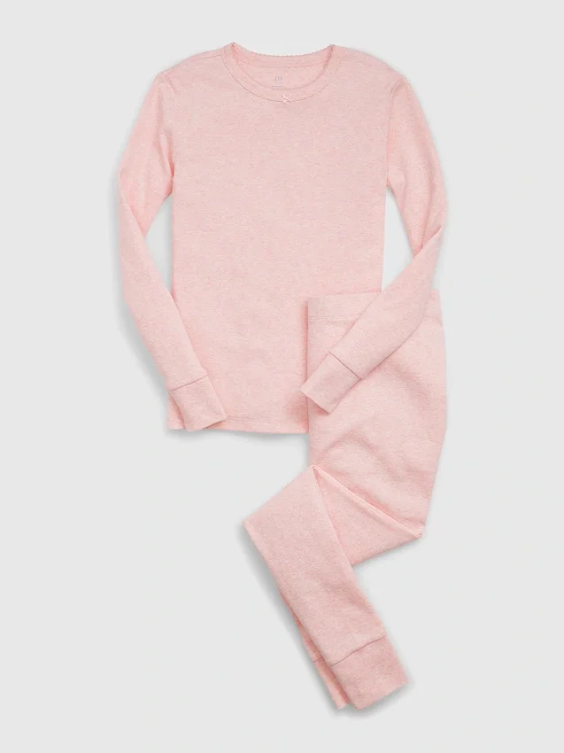 Conjunto de pijama de algodón orgánico para niños