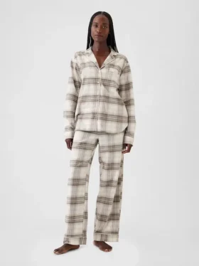 Conjunto de pijama de franela