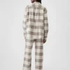Conjunto de pijama de franela