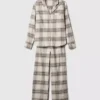 Conjunto de pijama de franela