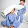 Conjunto de pijama de franela reciclada para niños