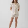 Conjunto de pijama de pantalones cortos reciclado para niños